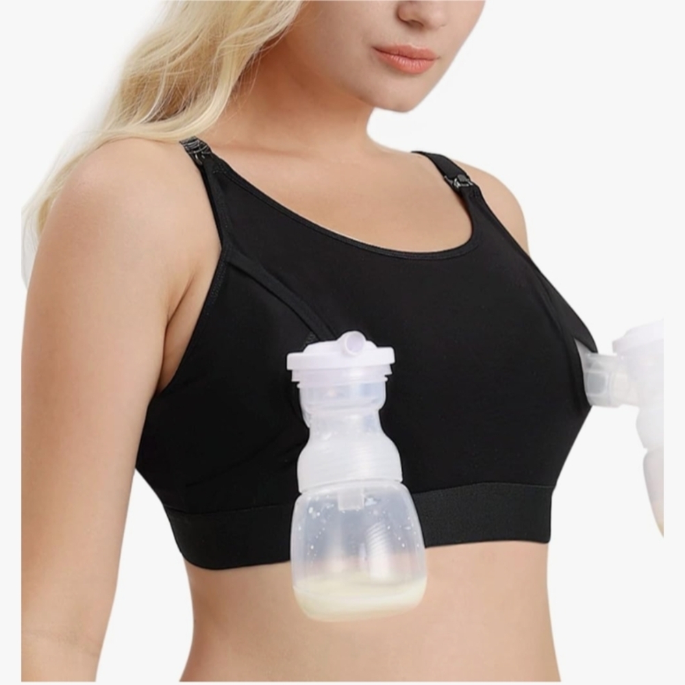 Adjustable Hands Free Pumping & Nursing Bra